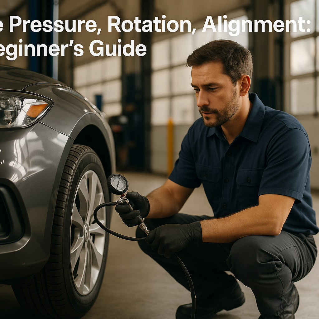 Tire Pressure, Rotation, Alignment: A Beginner’s Guide
