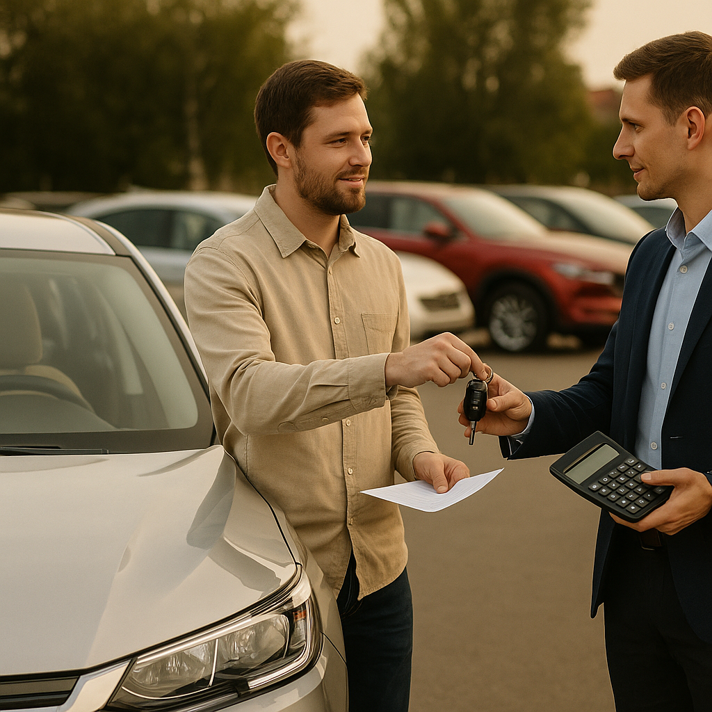 Trading In vs Selling Privately: Using the HST Calculator