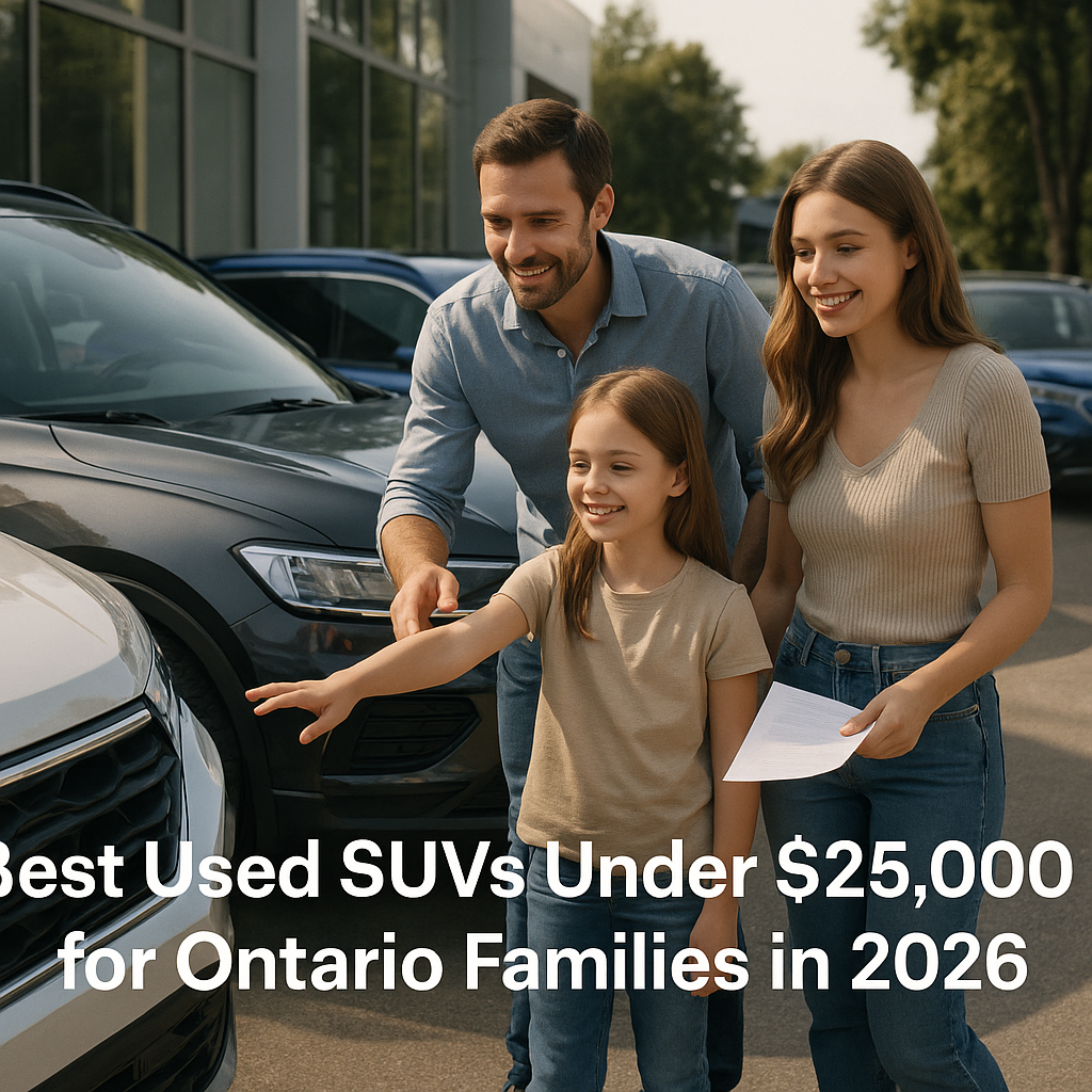 Best Used SUVs Under $25,000 for Ontario Families in 2026