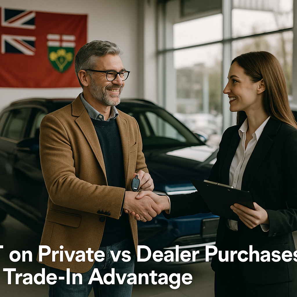 HST on Private vs Dealer Purchases: The Trade-In Advantage