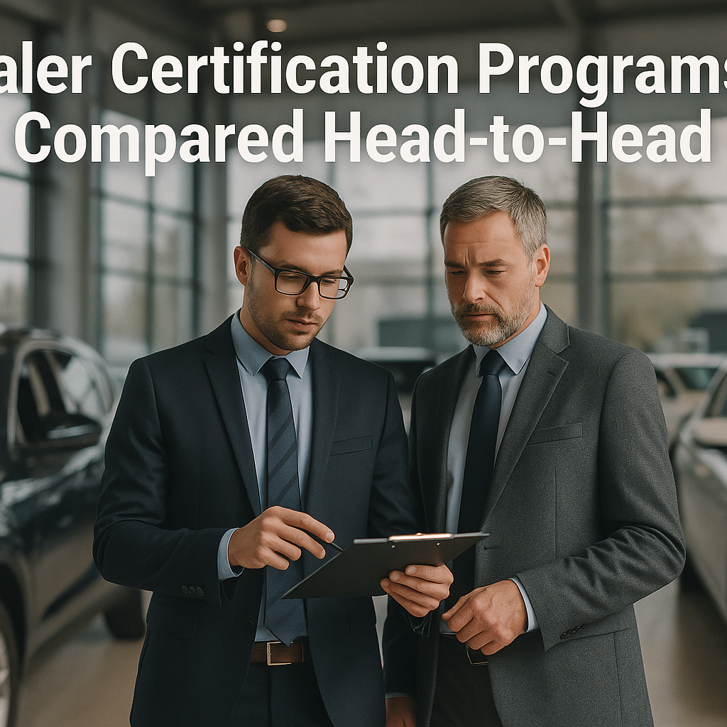 Dealer Certification Programs Compared Head-to-Head