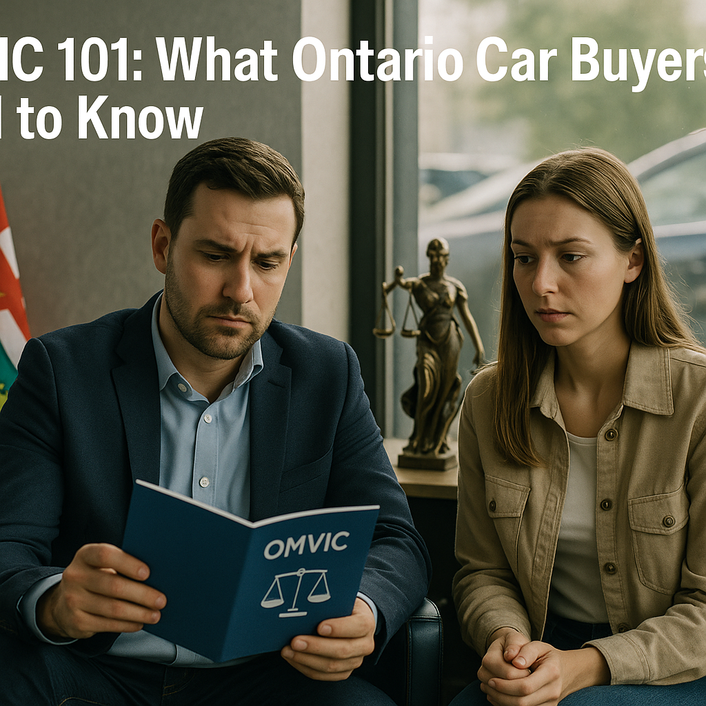 OMVIC 101: What Ontario Car Buyers Need to Know
